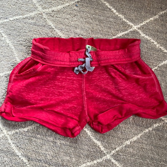 Honeydew Red Soft Shorts - Picture 1 of 6